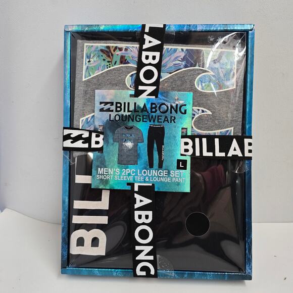 Billabong Loungewear Men's 2Pc Set Size L - Picture 1 of 3